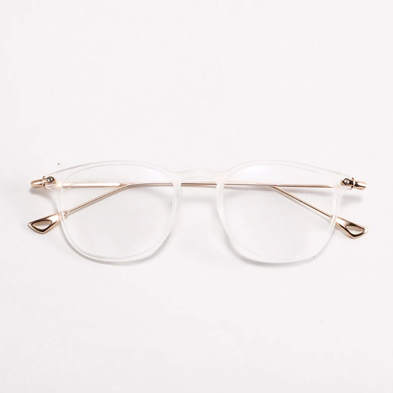 Прозрачные квадратные очки TR90 для мужчин и женщин мужские ретро фотооптические