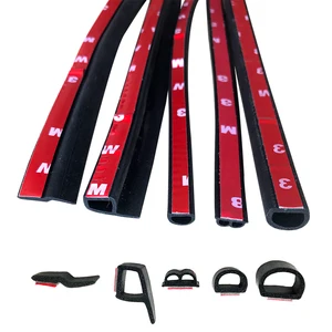 Резиновое уплотнение D Z P B для дверей автомобиля, 2 млот