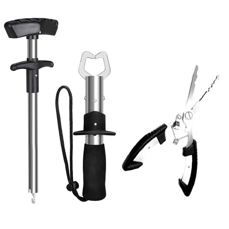 

Fishing Pliers,Fishing Lip Gripper,Fishing Hook Remover Split Ring,Portable Fly Fishing Tools,Ice Fishing,Fishing Gear