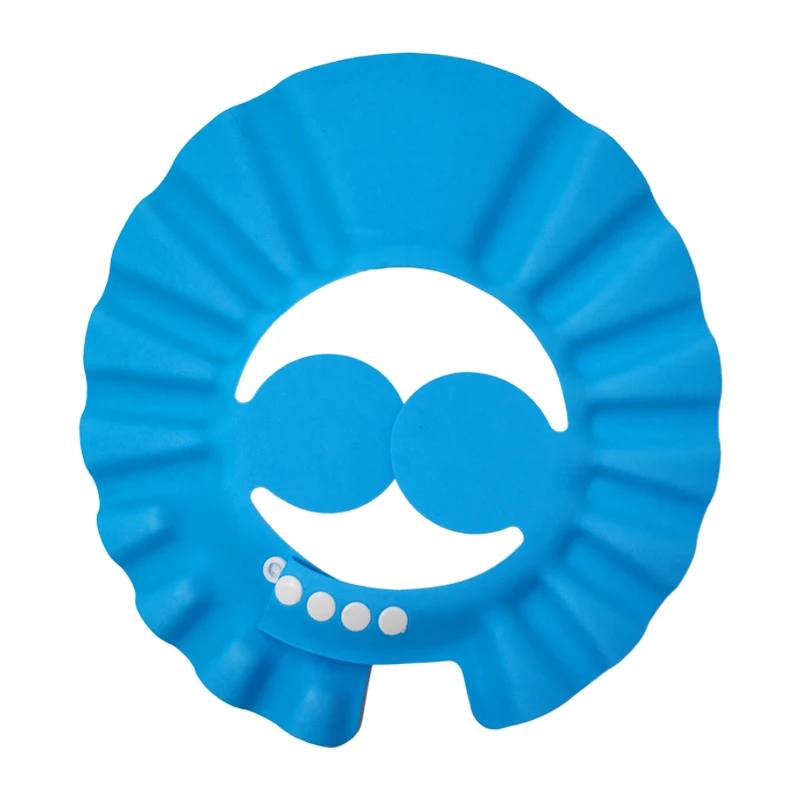 

Adjustable Safe Baby Shower Cap Protect Soft Children Kid Shampoo Bath Wash Hair Shield Hat Waterproof Prevent Water Into Ear