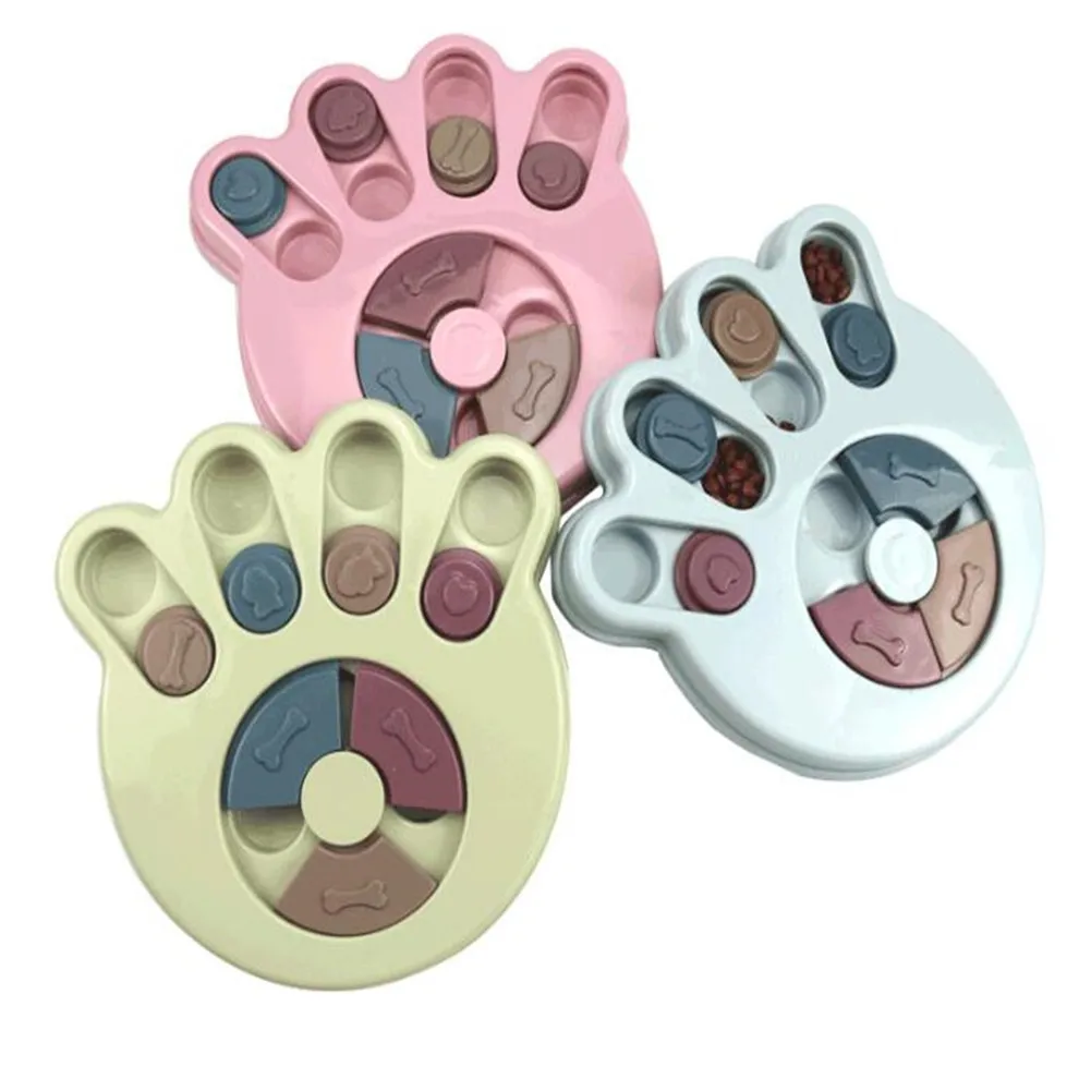

Dog Puzzle Toys Slow Feeder Interactive Training Increase Puppy IQ Food Dispenser Slowly Eating NonSlip Bowl Pet Cat Dogs Game