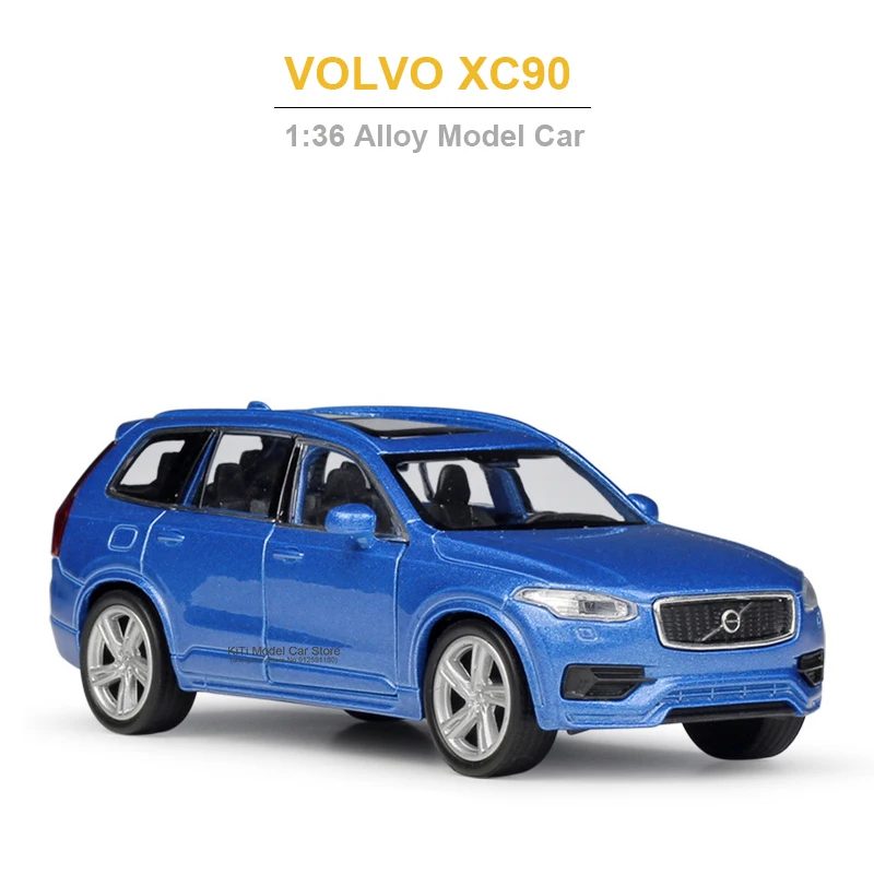 

1/36 VOLVO XC90 Alloy SUV Car Model Toy Diecasts Pull Back Car Toy Simulation Alloy Car Model Christmas Kids Toy Car Gift