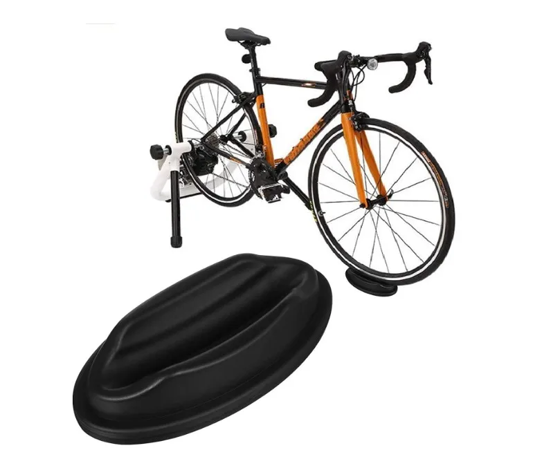 

Bike Front Wheel Stand Indoor Bicycle Trainer Front Wheel Fixing Frame Bottom Anti-slip Pad Bike Riser Bicycle Cycling Parts