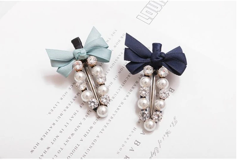 1 Pcs Pearl Metal Women Hair Clip Bobby Pin Barrette Hairpin Hair Accessories Beauty Styling Tools Dropshipping New Arrival Hot