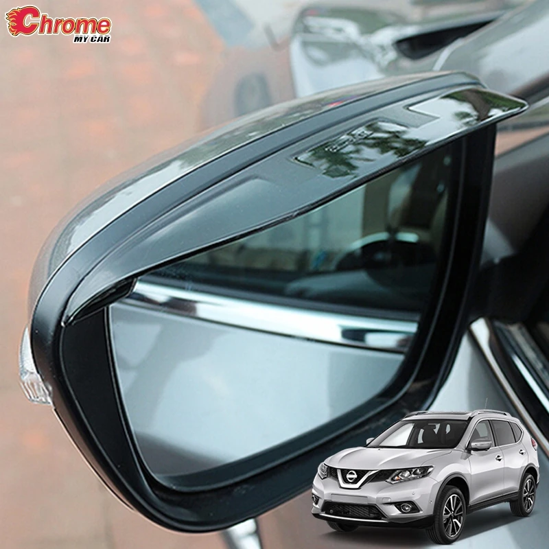Для Nissan Rogue X-Trail T32 боковое зеркало заднего вида, защита от дождя, козырек, защитная крышка, аксессуары