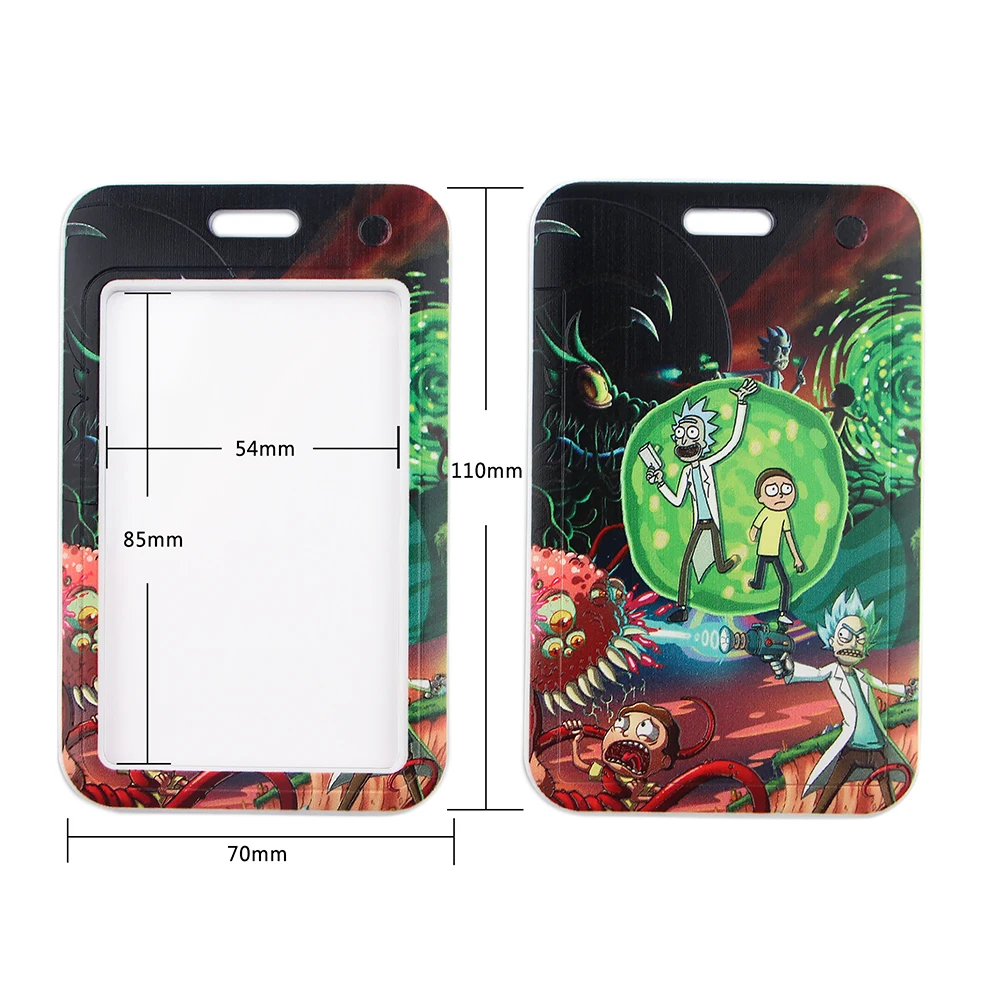 

LB1119 Anime Characters Neckband Pendant Necklace Lanyard ID Card Fitness Mobile Phone With Badge Holder Children Gifts