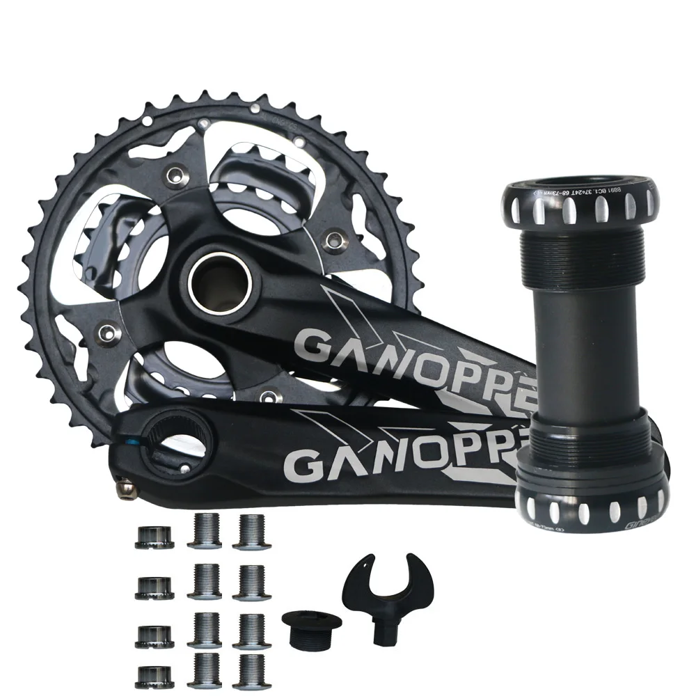 Цельнокроеный MTB интегрированный набор Шатунов 9S 10 11S 175 с 32 T/34 T/36 T 38T 40T 42T круглая Звездочка 104BCD