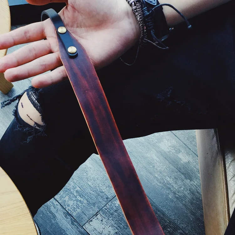 Высокое качество ручной работы из натуральной кожи ремешок на запястье подходит