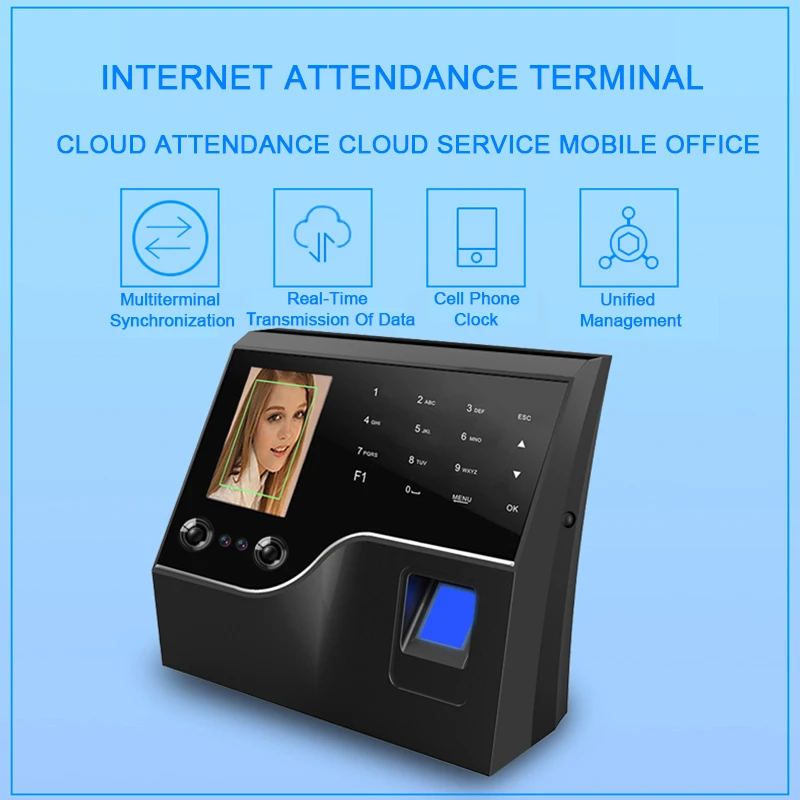 

Eseye Biometric Attendance System Face Recognition Employee Attendance Registration Work Time Access Control Attendance Machine
