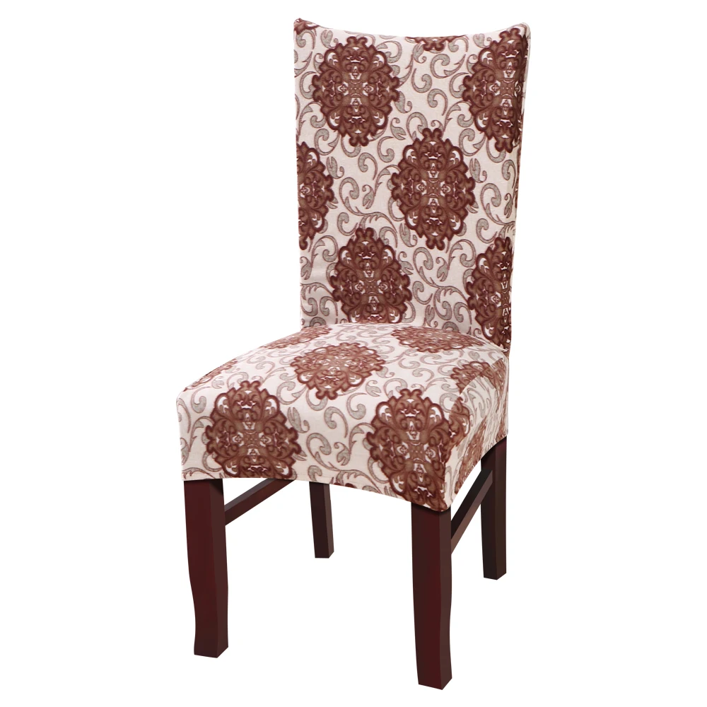 1/2/4/6 предметов суперэластичных вельветовых обеденный чехол для кресла спандекс