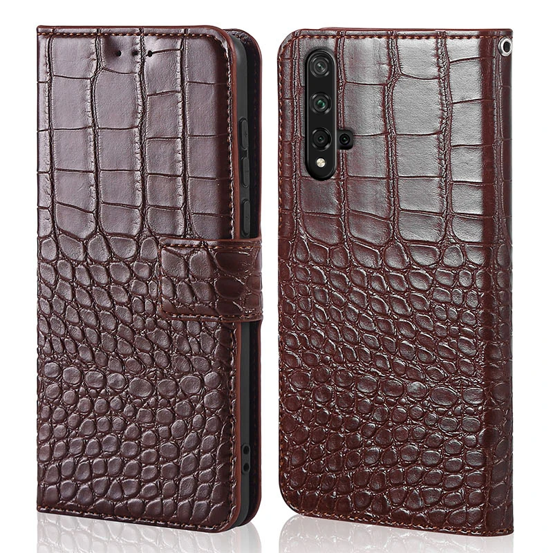 

Магнитный чехол для Huawei Honor 20, мягкий силиконовый чехол для Huawei Honor 20 Pro, кожаный чехол-книжка