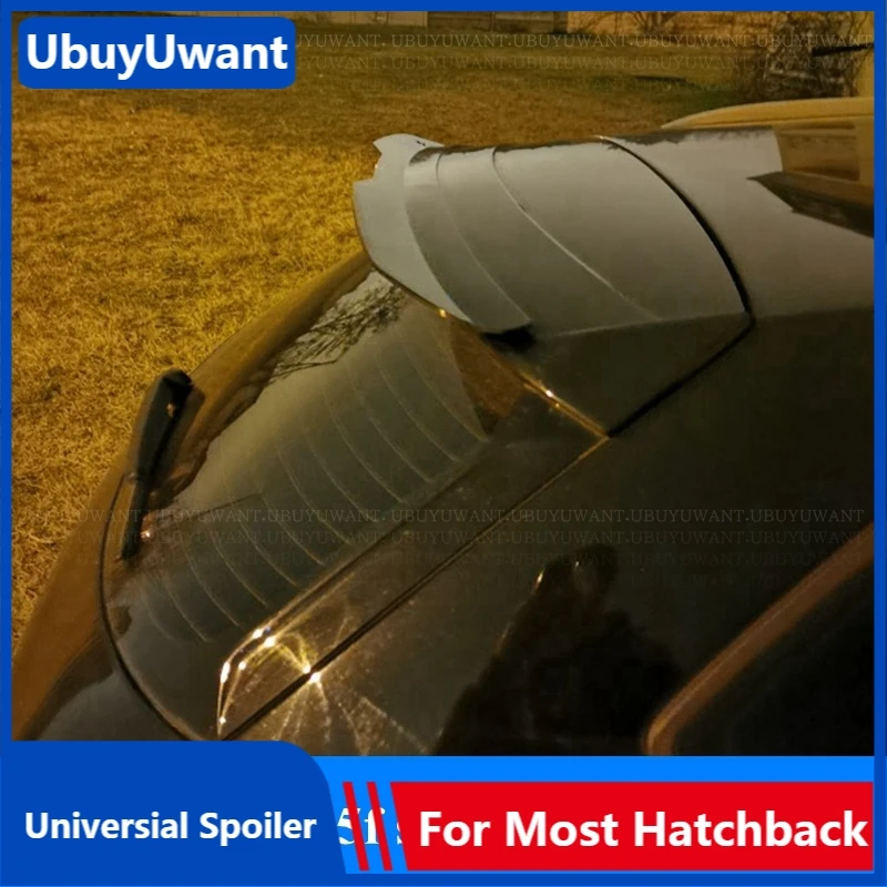 

UBUYUWANT Rear Roof Spoiler For Seat LEON ST Cupra 2012-2017 Hatchback Universal Spoiler ABS Car Tail Wing For Seat LEON MK3 FR