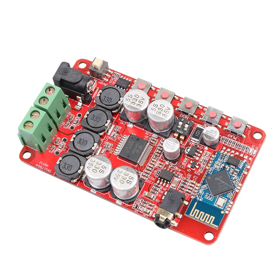 Bluetooth ресивер TDA7492P усилитель аудиоплата 25 Вт * 2 динамика модифицированные