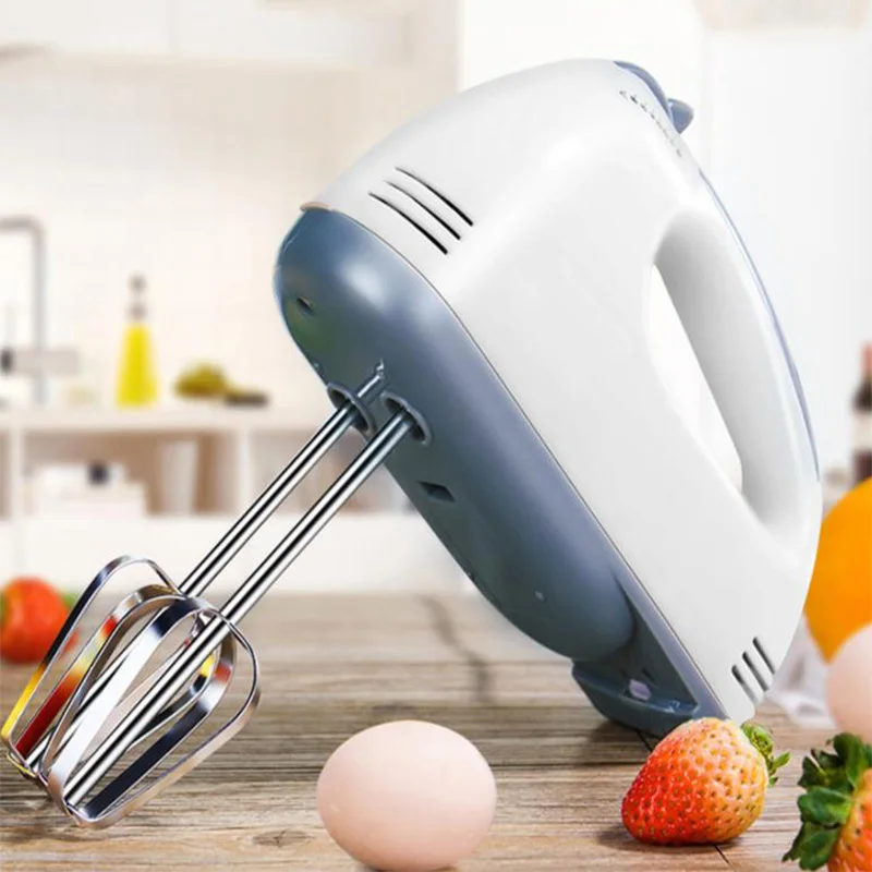 

110V/220V Mini 7 Speed Manual Electric Handheld Mixer Egg Beater Automatic Cream Food Cake Baking Mixer Food Blender