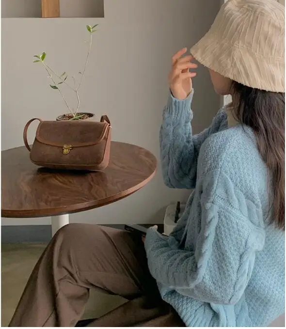 

Fashion women small bag underarm baguette shoulder bag cover female vintage cute bag rt777