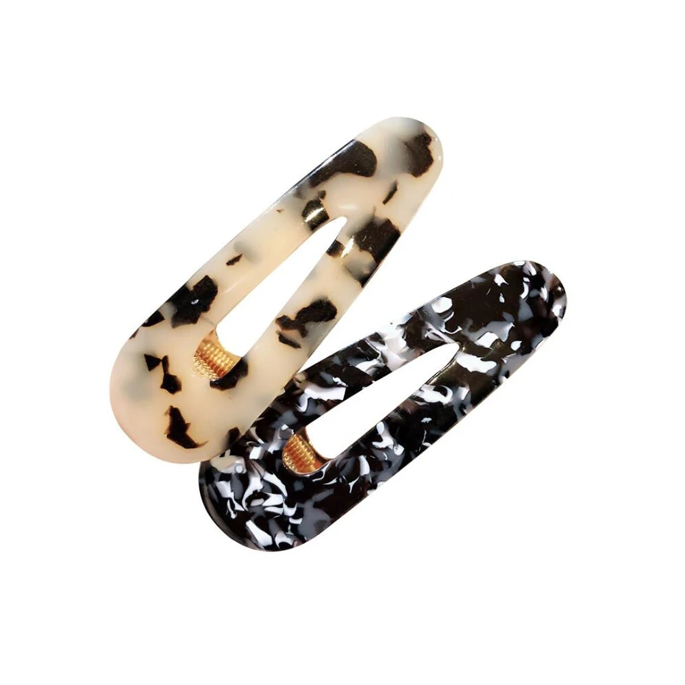 Заколки для волос в японском стиле девочек форме капли воды заколки с