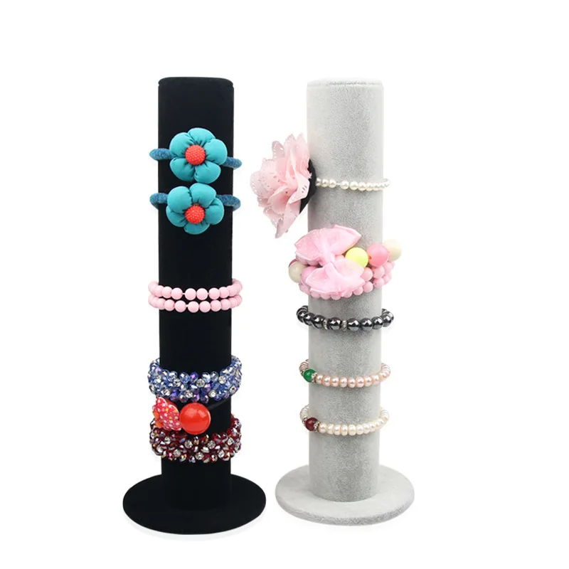 Подставка для демонстрации браслетов черный/Бархатный Держатель ювелирных