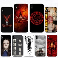 silent hill cool design hard cover phone case for iphone 7 8 plus xr x mobile shell 11 pro xs max 12 mini se 2020 5s 6 6s coque