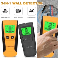 vastar 3 in 1 metal detector find metal wood studs ac voltage live wire detect wall scanner electric box finder wall detector