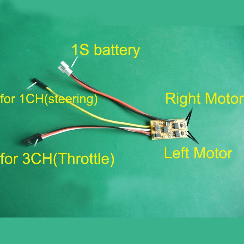 1 комплект электропитания для мини самолета 1S 3 6 5 8 в 720 мотор + Lipo ESC 75 мм