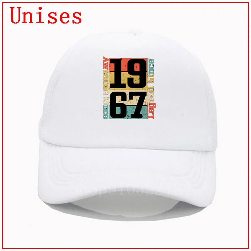 51th Birthday Shirt Awesome Since 1967 Funny Gift Idea Editio men baseball cap women dad hats designer casual ball caps | Аксессуары для
