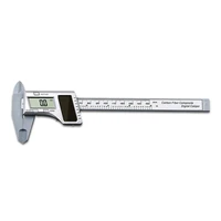 solar digital depth measuring caliper precise battery powered measurement gauge handheld portable ruler tool household device