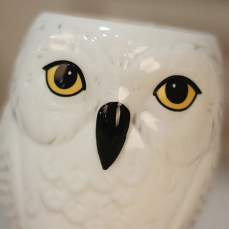 The New Cute Owl Mugs 3D Animal Cups Ceramic Milk Mug Home Decor Coffee Office Porcelain Cup Gifts for Kids Drop Shipping | Дом и сад