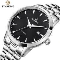 starking business men watch 40mm mens mechanical watch simple sapphire am0184 2022 calendar ultra thin mechanical watch 5bar