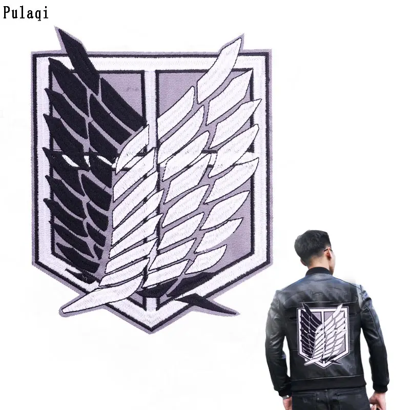 

Нашивки с вышивкой в стиле аниме «атака на Титанов»