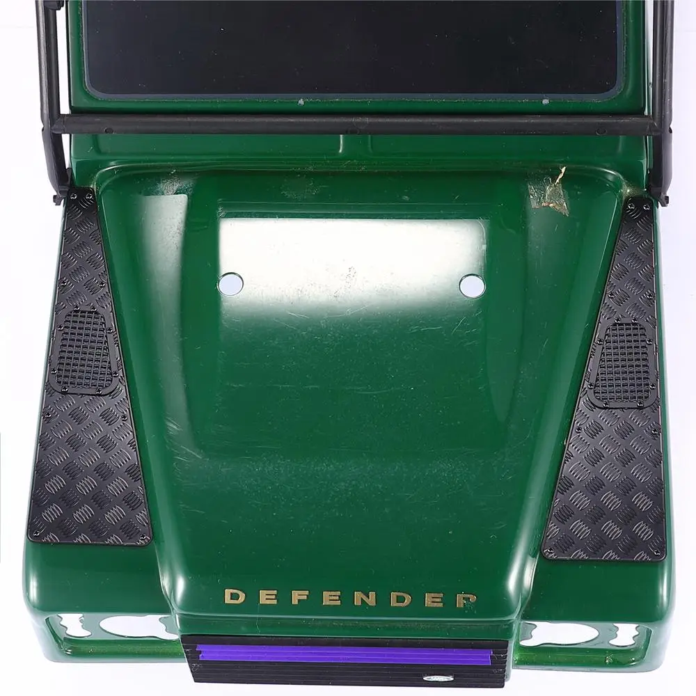 Металлический капот декоративная пластина Впускной комплект для гриля 1/10 TRAXXAS TRX4