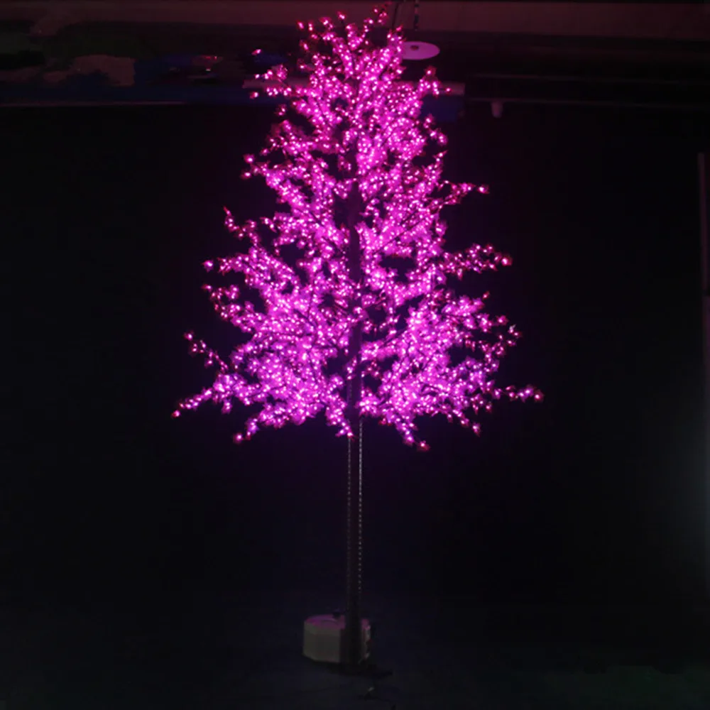Уличная искусственная Рождественская елка высотой 2 м 1150 футов светодиодная
