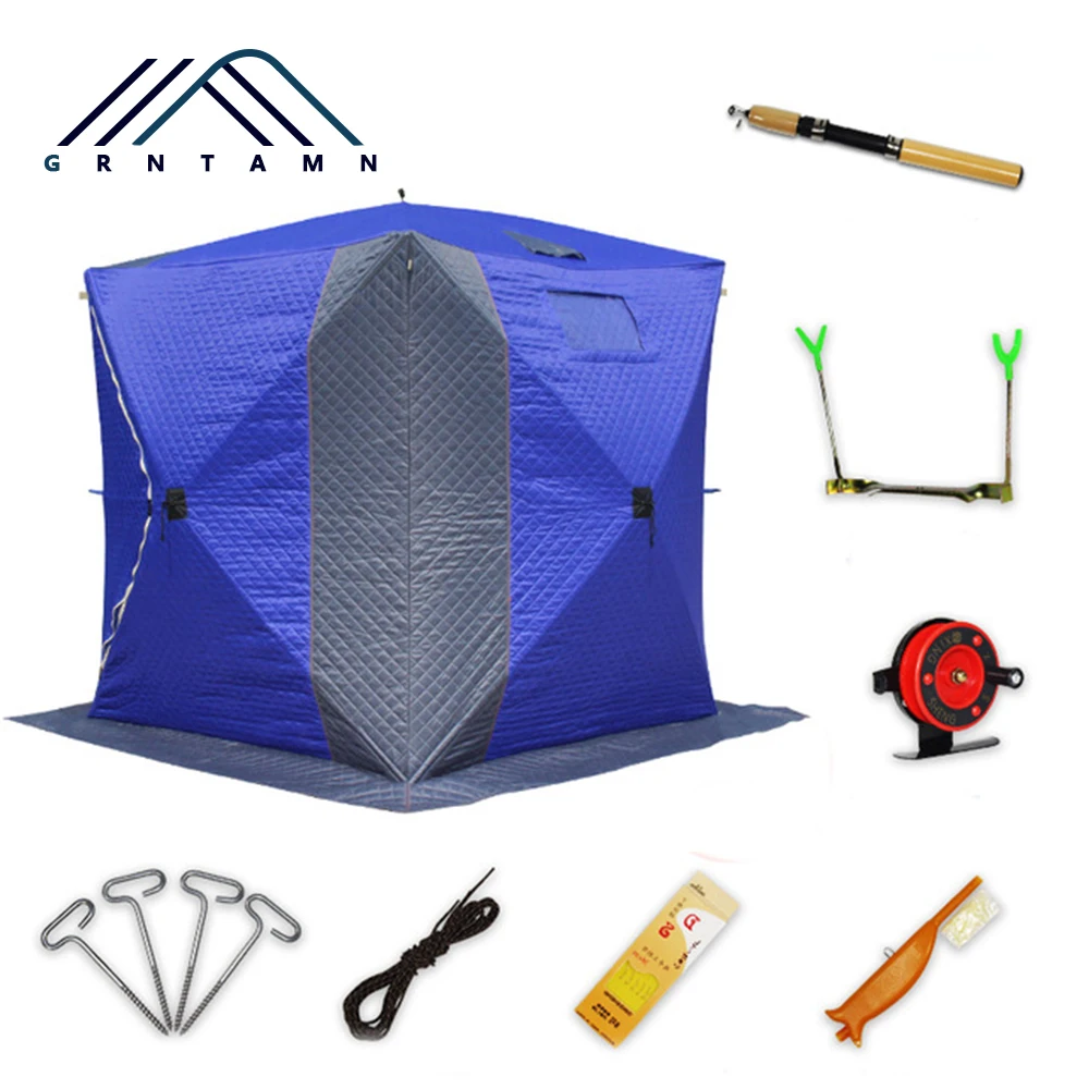 Палатки GRNTAMN для зимней подледной рыбалки автоматическая быстрооткрывающаяся