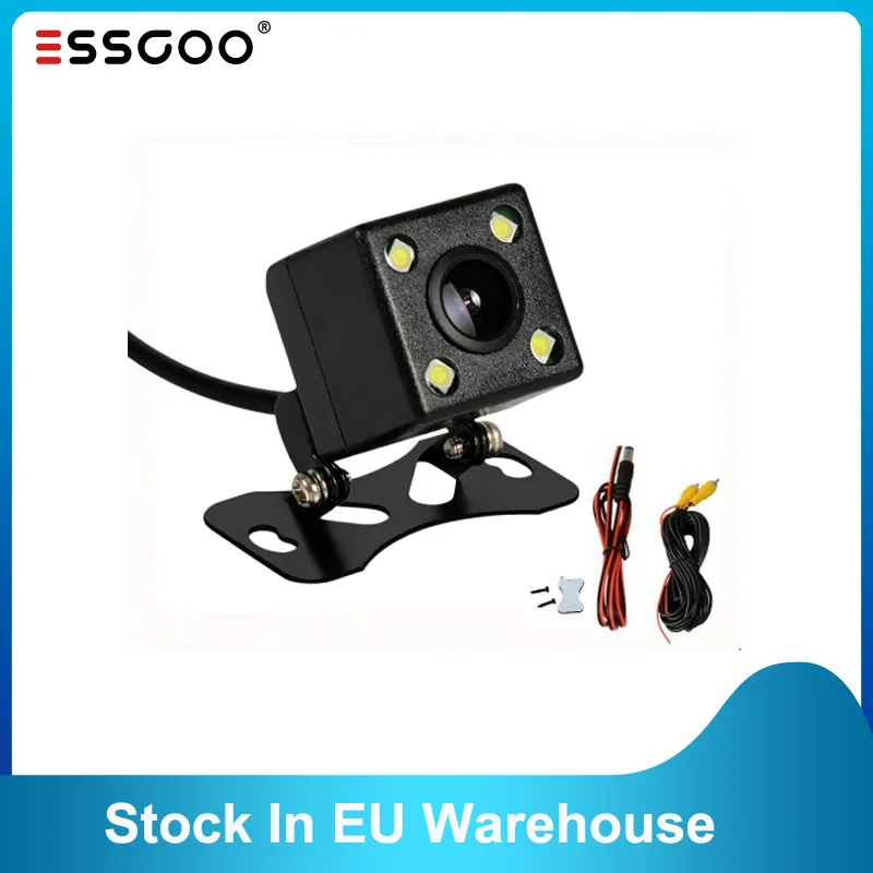 Автомобильная камера заднего вида универсальная парковочная с светодиодный и