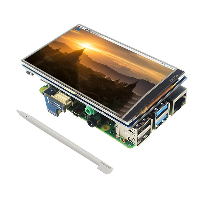 Для Raspberry Pi ЖК сенсорный экран 4 дюйма 800x480 IPS HDMI совместимый дисплей лучше чем 3 5