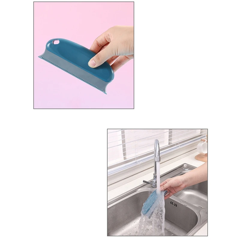 2 шт. липкая щетка портативная для удаления ворса дома офиса автомобиля пыли