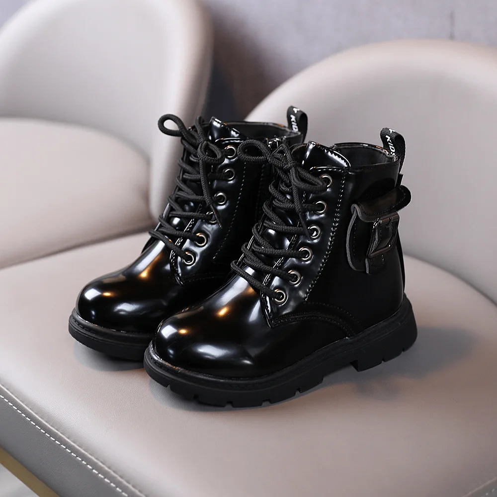 

CNFSNJ autumn winter new princess girls shoes fashion leather kids shoes for girls Brand High quality children shoes 21-30