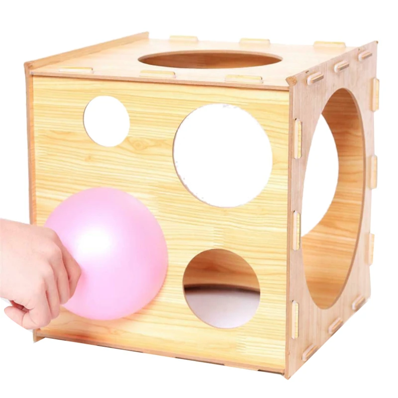 9 Holes Collapsible Balloon Sizer Box Measurement Tool Stable 2-10 Inch for Birthday Wedding Party CNIM Hot