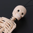 Скелет человека модель черепа всего тела мини-фигурка игрушка вешалка для телефона Хэллоуин GXMB