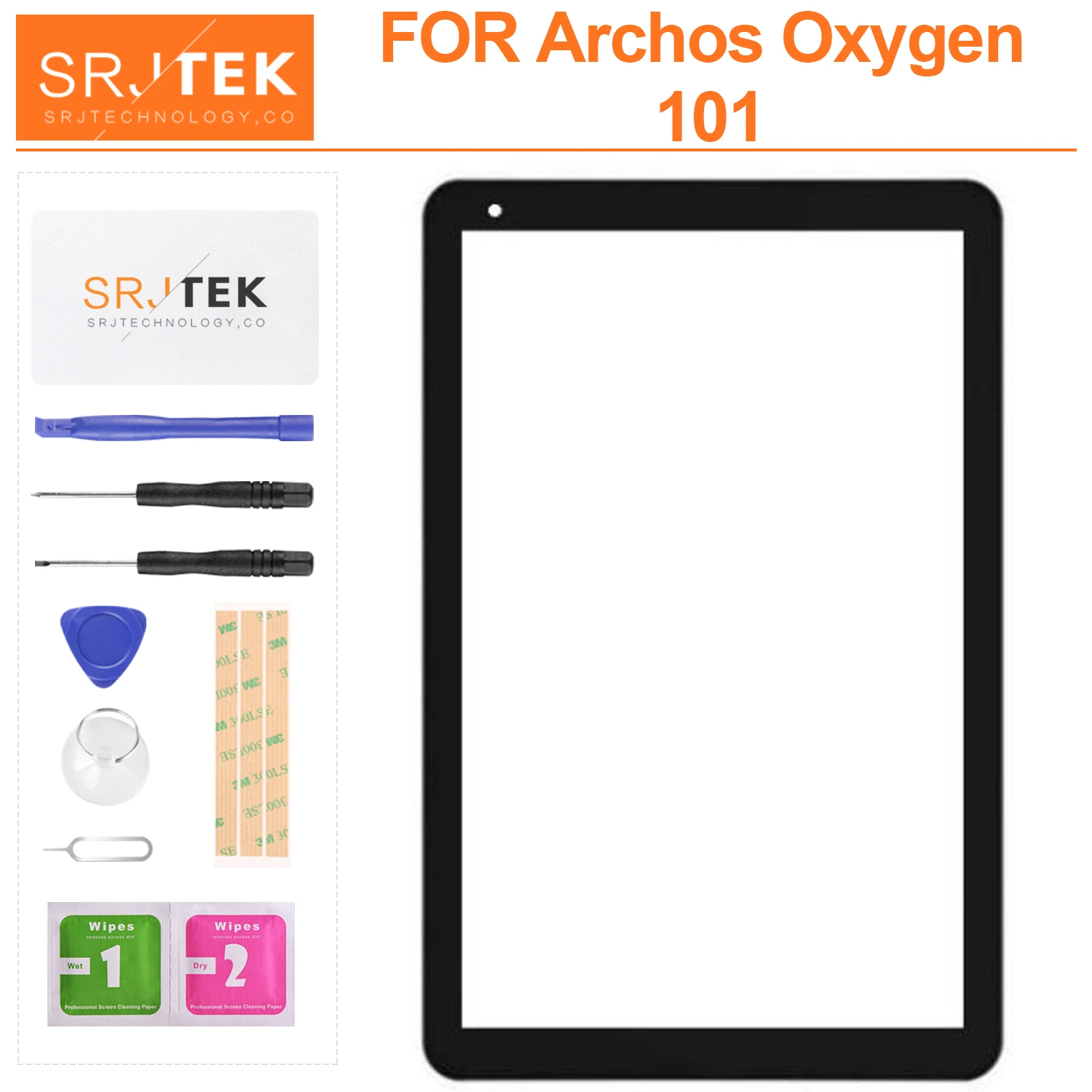 

For Archos Oxygen 101 4G Tablet PC External Capacitive Touch Screen Digitizer Assembly Replacement Outer Glass Sensor Panel