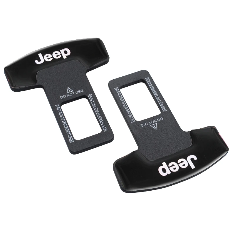 

Car Interior Seat Safety Belt Buckle Plug Alarm Canceler Stopper For Jeep Grand Cherokee Wj Compass Patriot Renegade Wrangler Jk