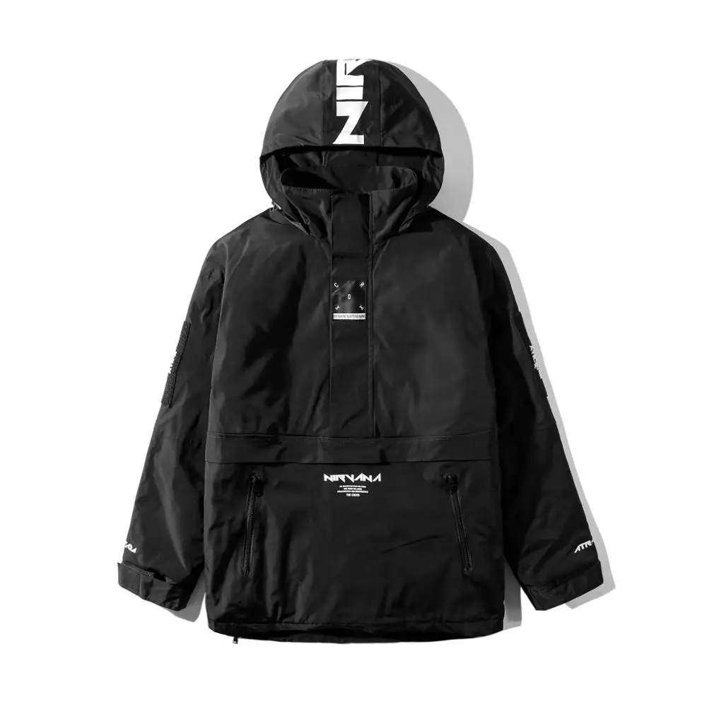 Зимняя утепленная куртка в уличном стиле anorak techwear теквир синтепон|Мужские