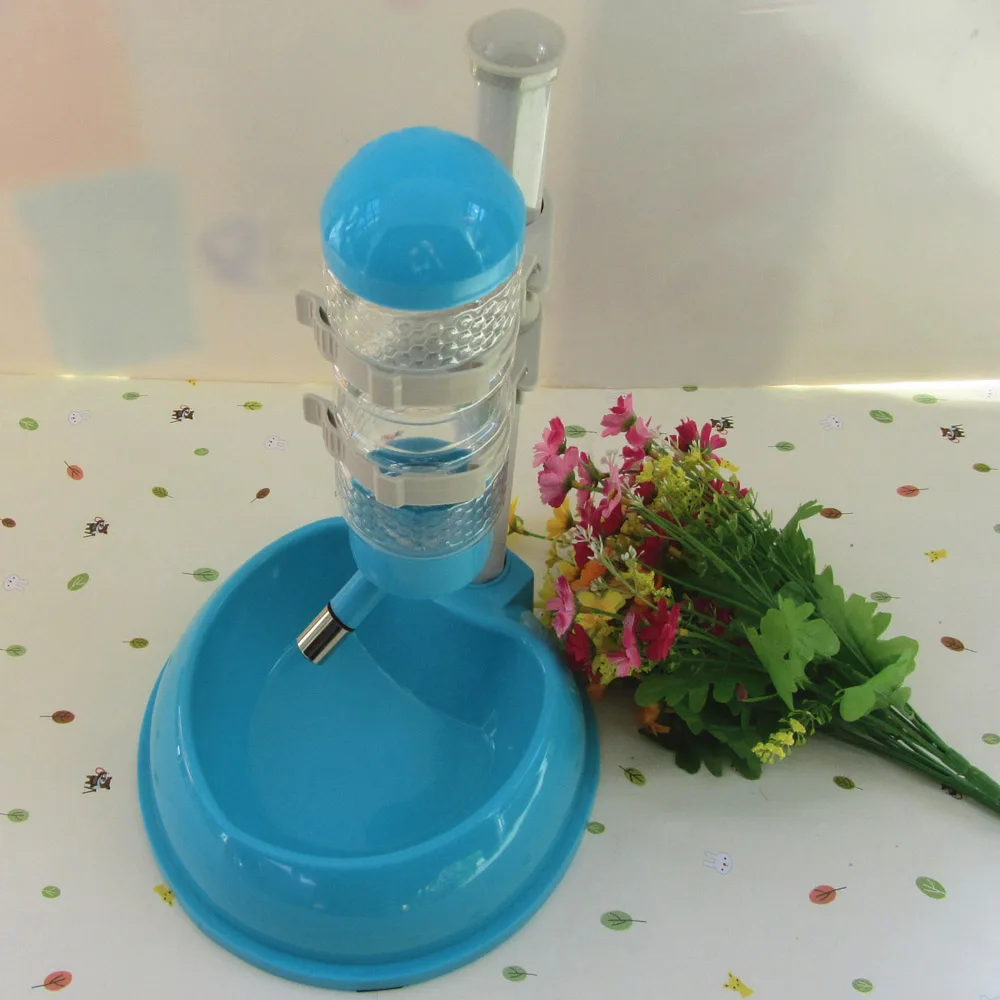 Plastic Dog Food Container Pet Feeder Dispenser Automatisch Water Fountain Drinking Comederos Perros Cat Bowl KK60WS | Дом и сад