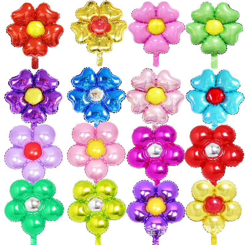 5 шт. розовые/фиолетовые/синие/розово красные/Золотые 18 дюймовые воздушные шары с