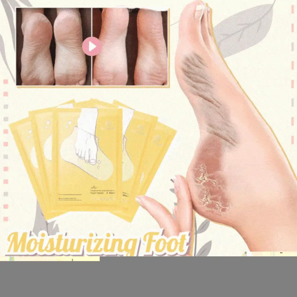 Aloe Foot Mask Peeling Repair Socks for Legs Remove Dead Skin Moisturizing Smooth Fruit Acid Exfoliating Patch | Красота и здоровье