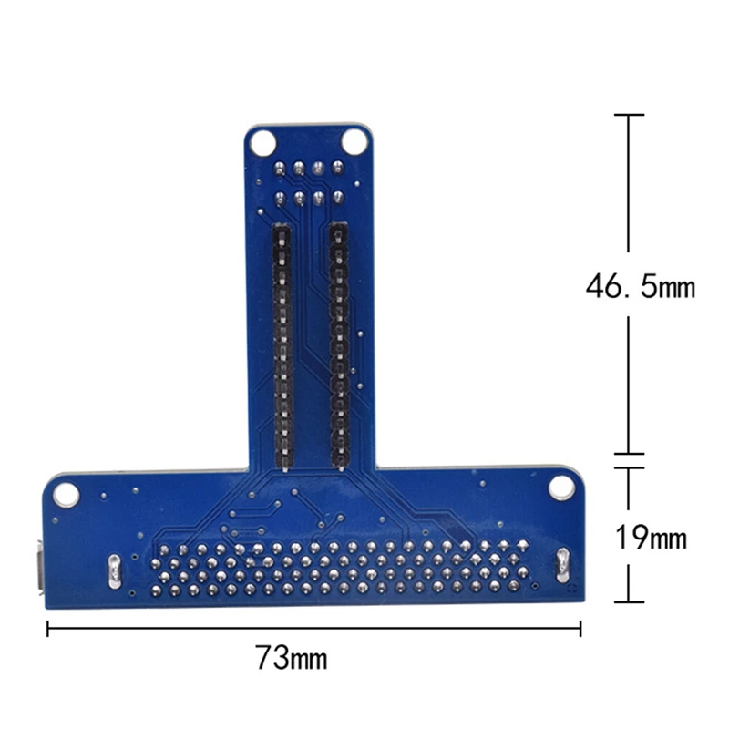 Адаптер расширения T-Type для программирования Microbit Python Graphical Interface на плате для хлебных крошек BBC.