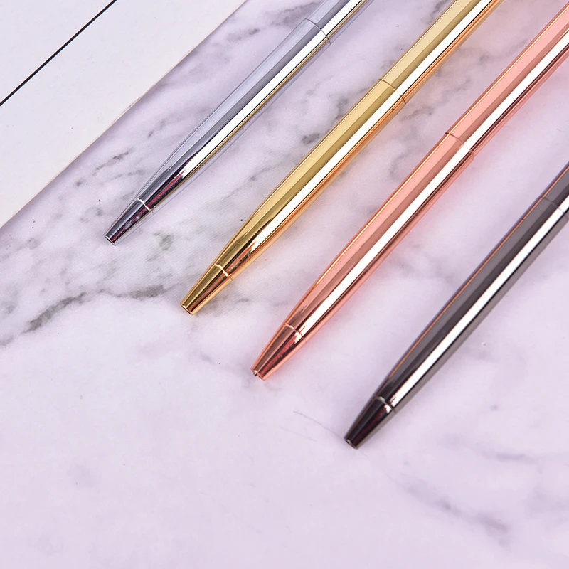 1 шт. Роскошные шариковые ручки новинка с черепом металлические офисные