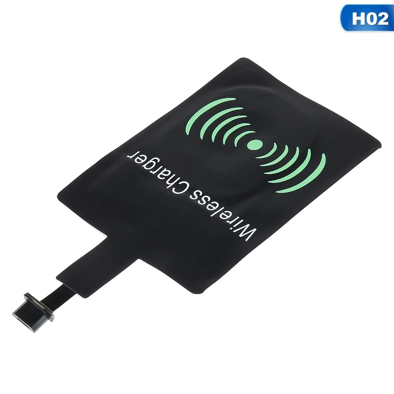 Универсальный Android Qi беспроводной зарядный приемник Micro USB Беспроводное зарядное