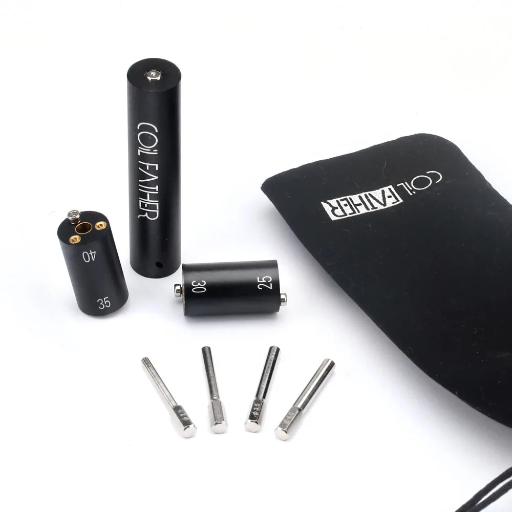 Набор инструментов для зажима катушки Coil Father Koiler атомайзера RDA RTA катушка CW 25 30 35 40