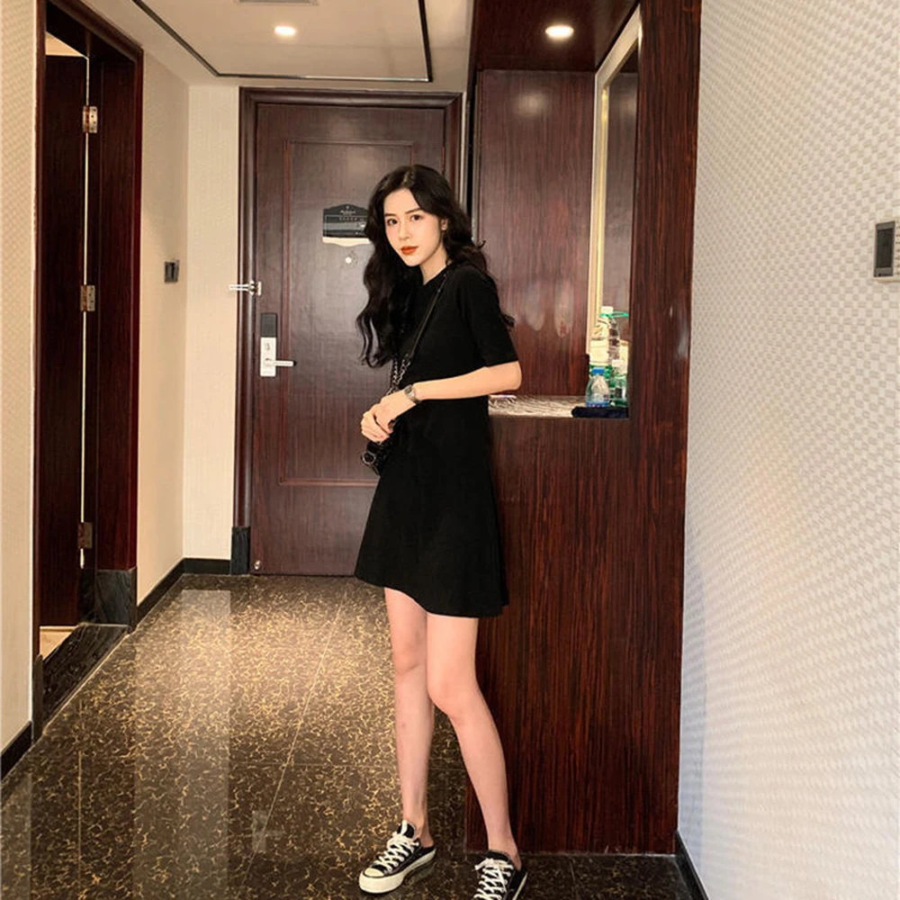 

Star Same Style 2021 Summer Foreign Trade Sweet Temperament Women'S Printed One-Step Skirt Dress