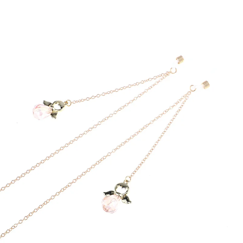 

Angel Rhinestone Pearl Pendant Sunglasses Glasses Chain For Women's Strap Hang Spectacle Cord Holder Lanyards Luxury Fashion New
